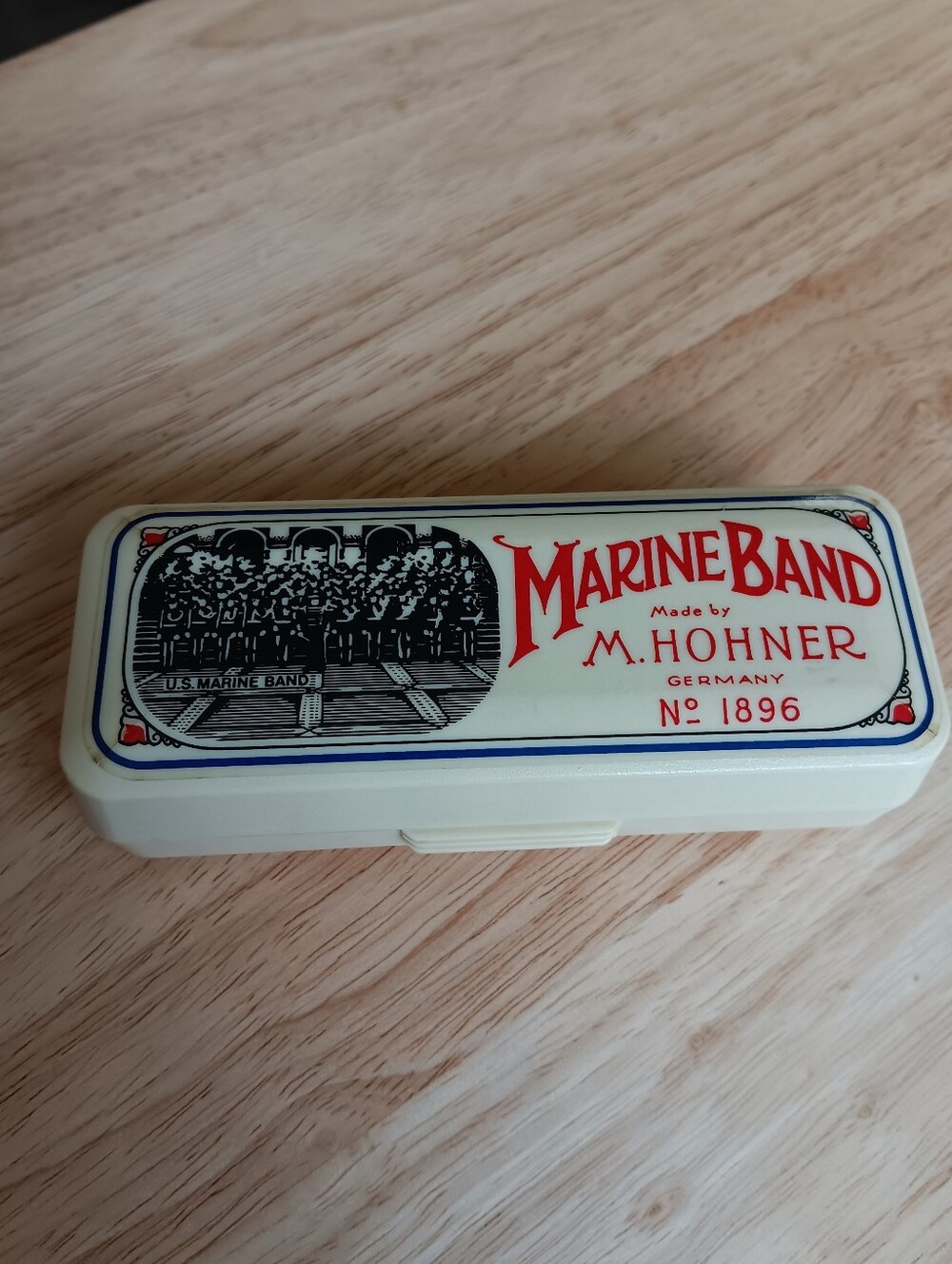 Vtg. Marine Band M. Hohner Harmonica